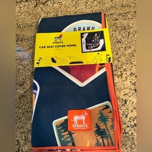 Sprints Car Seat Cover Towel